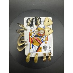 Lot Of 7 Sets Of Earrings For Pierced Ears - Stud And Dangle